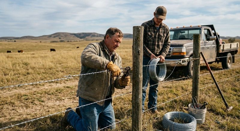 Cattle Fence Replacement Service
